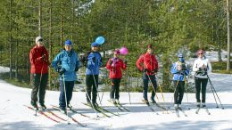 Virpiniemen latujen kunnossapito sai koko porukalta paljon ylistystä.