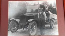 Jaakko Kurttila toimi Osuuskaupan autonkuljettajana 1920-luvulla.