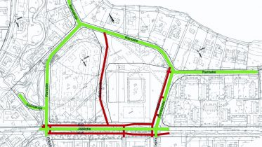 Rantatien alueen kadut, vesijohdot ja jätevesiviemärit peruskorjataan. Samalla rakennetaan uusia katuja ja pyöräteitä vanhalle urheilualueelle.