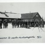 Martinnieme suojeluskuntaosasto taisteluharjoituksissa. Kuvassa vuosiluku 29.3.1931. Museovirasto: Historian kuvakokoelma.