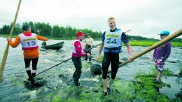 Iin Urheilijat ry pitää kevätkokouksensa heti kun korona sen sallii. Kokouksessa päätetään, voidaanko Kuningasjätkä-tapahtuma järjestää aiempaa pienimuotoisemmin ensi kesänä. Arkistokuva on kesän 2015 tapahtumasta.