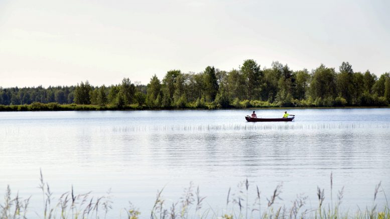 Oijärven vetouistelukilpailuun osallistui tänä vuonna 37 venekuntaa.