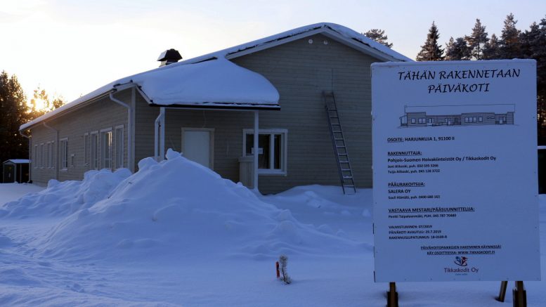 Päiväkotikiinteistö rakennettiin Lieshjarjuun Harjunkujalle vuonna 2019.