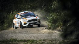 Toni Herranen kisasi viikonloppuna Lahden Top Building Rallissa. Kuva: Taneli Niinimäki