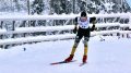Peter Räisänen otti vahvalla hiihtoesityksellä ensimmäisen Hopeasompamitalinsa P16-sarjassa. Kuva: Erkki Kumpula