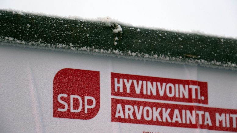 SDP:llä on Pohjois-Pohjanmaalla 98 ehdokasta.