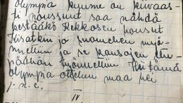 Vuonna 1938 valmistunut Helsingin olympiastadion sai iskelmänikkareilta oman laulunsa. Se oli ajankohtainen useamman vuoden ajan, sillä olympialaiset peruuntuivat. Lopulta ne järjestettiin 1952.