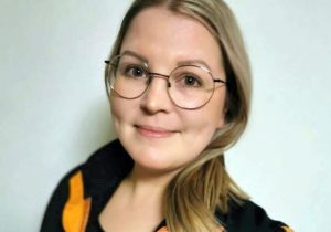 Hanna Marttila kertoo, että K-Supermarket Kiiminki tulee lähiaikoina avaamaan ruuan verkkokaupan. (Kuva: Kesko)