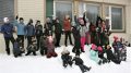 Viime lauantaina lasten hiihtocup jatkui Ylikiimingin Vepsällä. Palkinnonsaajat asettuivat kisan jälkeen yhteiskuvaan. Kuva: Veikko Jurvakainen