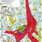 Kartalle on merkitty punaisella varausalue, jonka sisällä mittauslennot on tarkoitus suorittaa. Eri värein merkityt tilkut ovat Agnico Eaglen vanhoja malminetsintäalueita, jotka siirtyivät Gold Line Resourcesille. Etsintäalueista ei mikään ole tällä hetkellä voimassa, mutta kahteen on GLR hakenut jatkolupaa Tukesilta, ja kolmeen muuhun on yrityksellä tarkoitus hakea jatkolupaa myöhemmin. Kuva: GLR Finland Oy