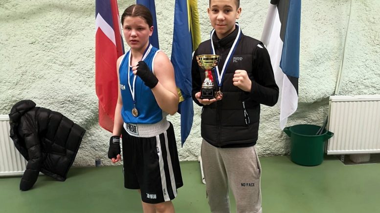 Jessica Karvonen ja Sebastian Autio ottelivat kultaa Tampereen Pirkka-turnauksessa. (Kuva: Tero Autio)