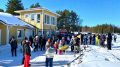 Kuivaniemen Yrittäjien lastenhiihtoihin osallistui 52 hiihtäjää. Kuva: Arja Honkamaa