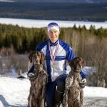 Taneli Pantsar saavutti MM-pronssia 18 kilometrin kahden koiran koirahiihdossa Åsarnassa Heron ja Milon kanssa.