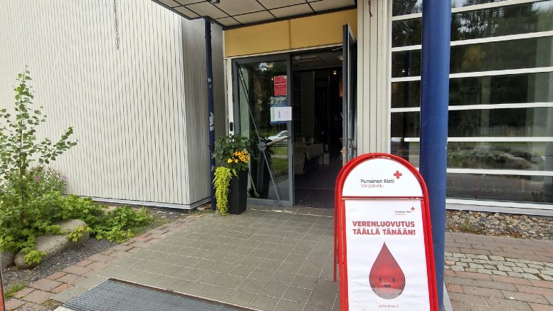 Haukiputaalla järjestetään seuraava verenluovutustilaisuus 23.10.2023.