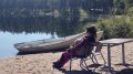 Länsituulen päiväkodin vanhempaintoimikunta sai nauttia perheretkellä Rokualla aurinkoisesta säästä. Kuva: Anne Lukkarila