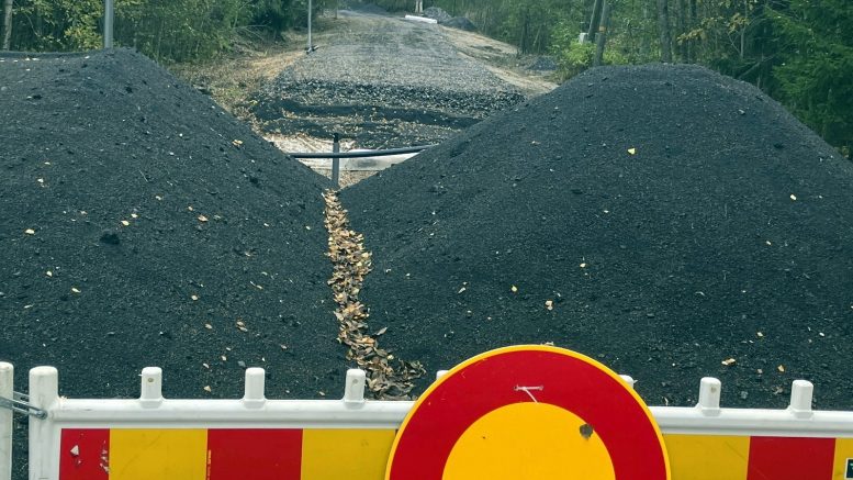 Kurtintien perusparannustyö laajeni myös vesihuoltotöiksi.