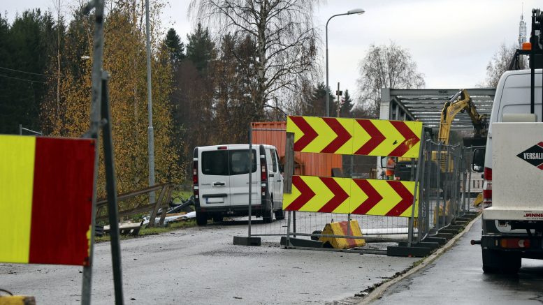 Kiimingin ristikkosillan remontti lähestyy loppusuoraansa. (Kuva: Teea Tunturi)