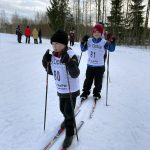 Oula Isola ja Juho Honkanen lähtölinjalla.