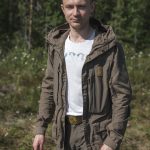 Pohjois-Pohjanmaan Ukrainalaisten Yhdistyksestä mukana kalareissulla oli Taras Paliichuk. Kuvat: Joona Karjalainen