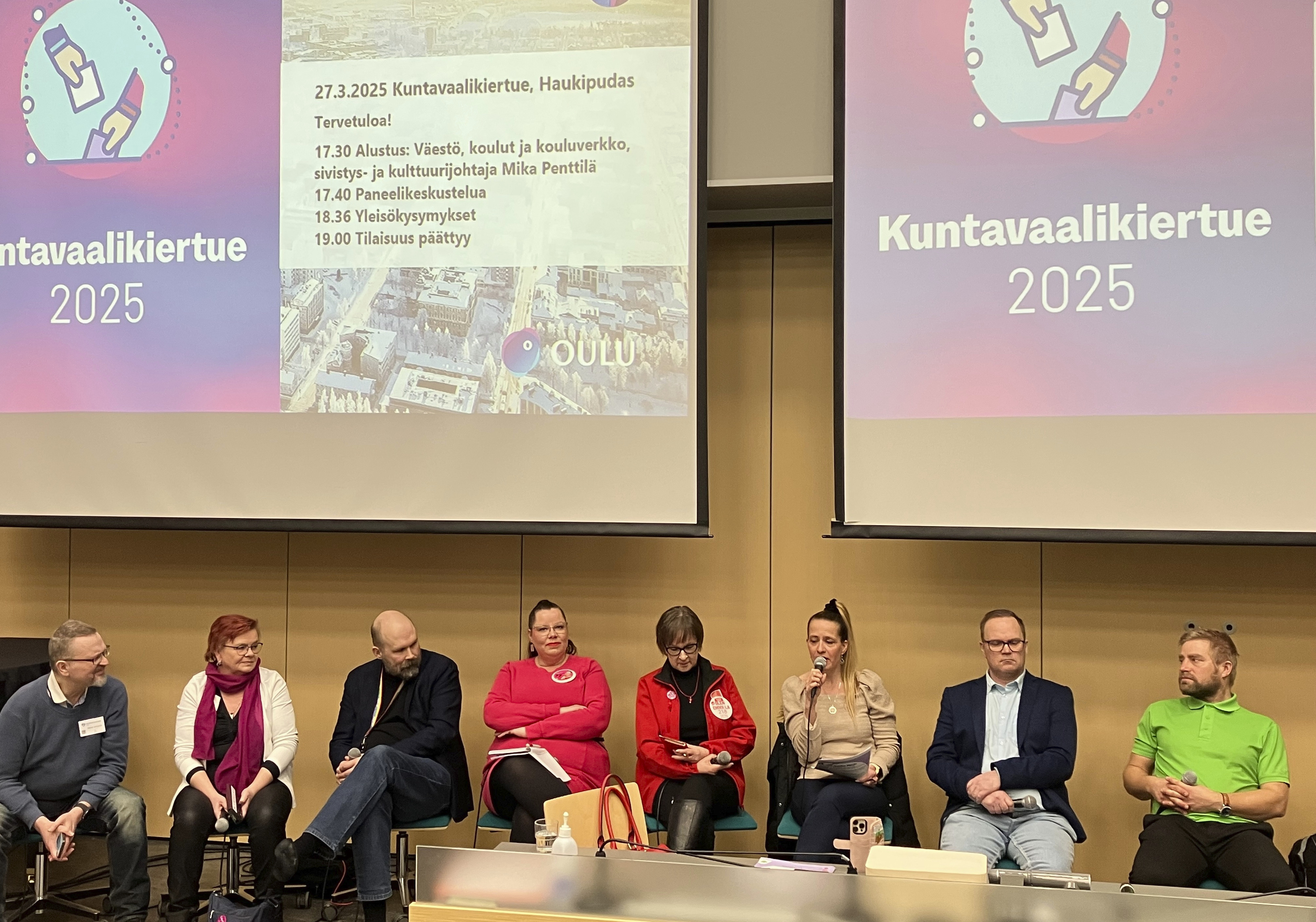 Vaalit 2025: Haukiputaan elinvoimaisuutta hehkutettiin ...