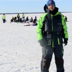 Kellon koulun apulaisrehtori Mikko Rahkola kertoi sekä oppilaiden että opettajien nauttivan jääpäivästä etenkin, kun keli oli mitä mainioin. Kuvat: Anu Kauppila.