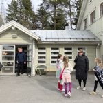 Kuvassa Keiskan koulun uutta osaa.