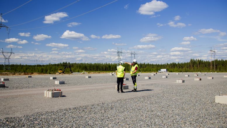 Enersense on valittu pääurakoitsijaksi Fingridin Hervan 400/110 kV muuntoasema -sähköasemahankkeeseen. Kuvituskuva: Enersense