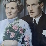 Elsa ja Olavi Kaleva vihittiin 6.11.1955.