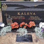 Elsa ja Olavi Kaleva on haudattu Yli-Iihin Tannilan hautausmaahan. Kuvat: Kalevan suvun perhealbumi