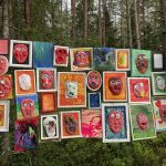 Haukiputaan toimintakeskus Tsempistä oli kulttuuripolun näyttelyssä värikkäitä teoksia 26 tekijältä. Haukiputaan Taideyhdistys oli myös mukana näyttelyssä. Esillä oli Kari Holman akvarelleja.