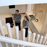 Villa Suojan keittiö pitsauuneineen on Ville Uusimaan toiveiden mukainen paikka.