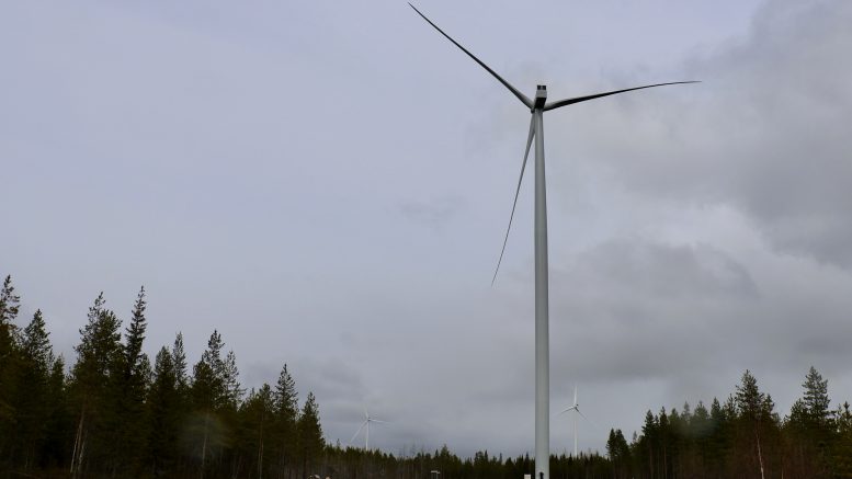 Iin kunta kiinnittää lausunnossaan Yli-Iin Latvaselän tuulipuistohankkeesta huomion voimalinjoihin, vesistöön ja porotalouteen. Kuva on Iin Palokankaalta. Kuva: Tuija Järvelä-Uusitalo