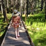 Turkansaareen tutustumassa mummon ja papan kanssa. Kuva: Mummo
