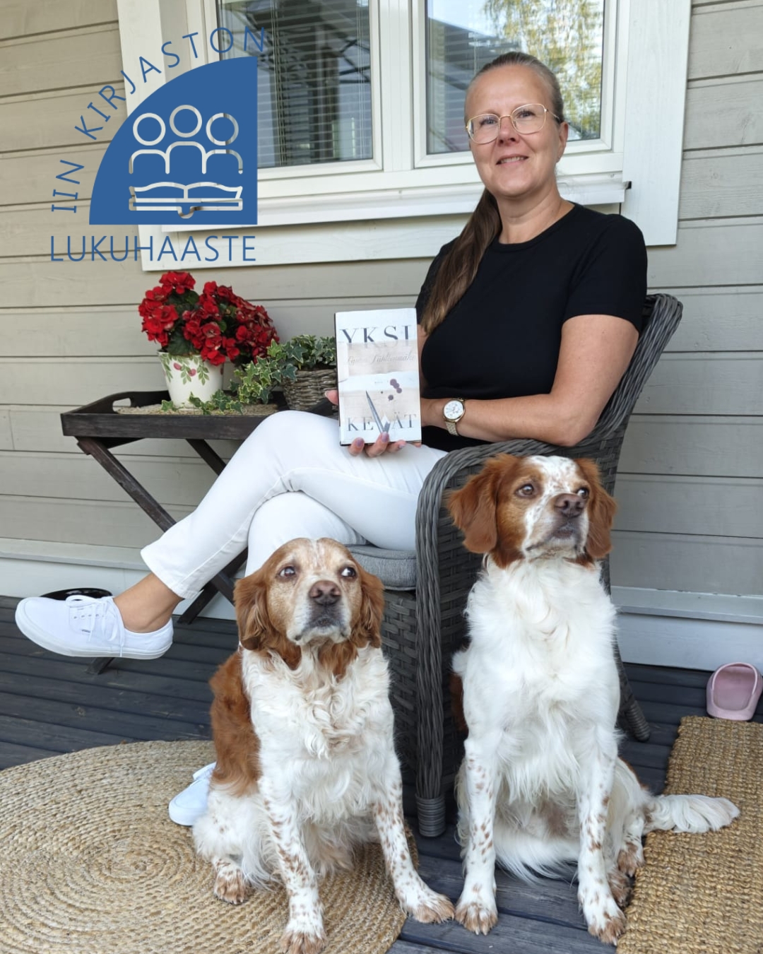 Marja-Liisa Jokelainen luki lukuhaasteessa kirjan Yksi kevät.