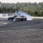 Paulus Perkkiö päihitti Ouluzonen Drift SM Pro -kilpailun top 16 vaiheessa Petri Vinkan.