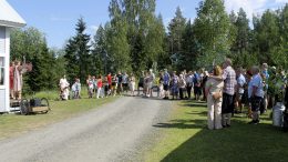 Sukukokoukseen saapui noin 90 henkeä. Kuvat: Hanna Väänänen