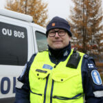 Ylikonstaapeli Marko Puranen Oulun poliisilaitokselta valvoi Iissä raskasta liikennettä. Tiistain ja keskiviikon valvontatapahtumissa kirjattiin joitain huomautuksia ja sakkoja.