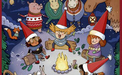 Tämän vuoden kalenterikuvan on tehnyt oululainen lastenkirjakuvittaja Henna Ryynänen.