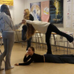 Taukoliikuntaa Haukiputaan koululla. Kuvat: Marjukka Pyrrö