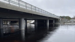 Kuivajoen uusi silta saatiin käyttöön etuajassa. Kuva: Teppo Juola/Pohjois-Pohjanmaan ELY-keskus