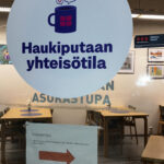 Haukiputaan yhteisötilan keskeinen sijainti on koettu toimivaksi. Ne eivät edusta luksusta, mutta tarvitseekokaan.