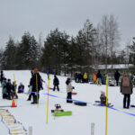 KiimU lumiloikka vietettiin mukavassa ulkoilusäässä. Kuva: Kiimingin Urheilijat