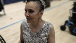 Heidi Hamari-Martimo saavutti maaliskuun paratanssin SM-kisoissa pronssia. Kuva: Tuija Karjalainen