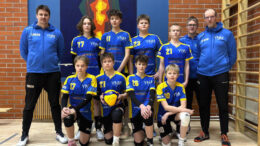 Ylikiimingin Nuijamiesten C-poikajoukkue kilpailee Suomen mestaruudesta Kuortaneella heti pääsiäisen jälkeen. Kuva: Eija Madetoja