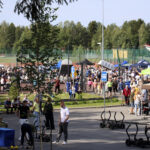 Kiiminkipäivien tapahtuma-alue täyttyy toiminnasta, mutta tarjoaa järjestäjien mukaan myös tilaisuuden rauhoittua, rentoutua ja tavata tuttuja. Arkistokuva: Tuija Järvelä- Uusitalo
