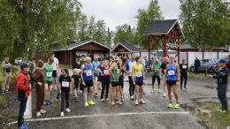 Marttilanharjun juoksu oli yksi TervasTiiman ensimmäisistä tapahtumista. Lähtöviivalle asettui liki 30 juoksijaa. He saivat juosta hyvissä olosuhteissa, vaikka vielä ilmoittautumisen alkaessa satoi rankasti. Kuvat: Teea Tunturi