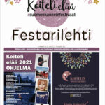 Koiteli elää ja Rantapohja aloittivat lähemmän yhteistyön vuonna 2016. Näkyvin yhteistyön muoto oli festivaalilehti. Tämä kansi on vuodelta 2021.