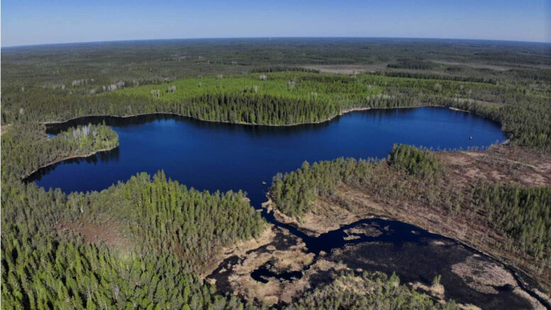 Iso-Juuvanjärvelle ja Juuvanjoelle on tehty kuormitusselvitys. Juuvanjoella on luontainen harjuskanta ja se on potentiaalinen meritaimenjoki. Kuva: K&K Ympäristökunnostukset Oy